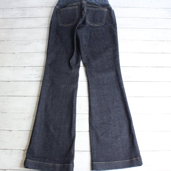 Gap Women Maternity Denim Blue Jeans Size 2 Reg Long and Lean - Picture 9 of 9